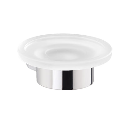 Portasapone a muro in Ottone e Cromall di Gedy serie Pirenei - Cromato by CeramicStore | Lo specialista del tuo bagno