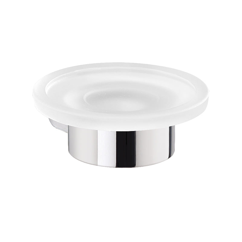 Portasapone a muro in Ottone e Cromall di Gedy serie Pirenei - Cromato by CeramicStore | Lo specialista del tuo bagno