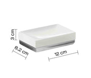 Portasapone in ceramica Gedy serie Lucy - Bianco