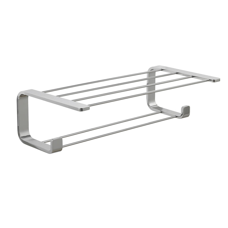 Mensola porta asciugamani in Ottone, Acciaio Inox e Cromall Outline di Gedy - Cromato by CeramicStore | Lo specialista del tuo bagno