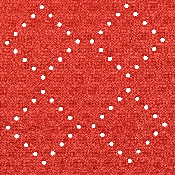 Cuscino da bagno per vasca in PVC modello Alaska colore rosso by CeramicStore | Lo specialista del tuo bagno