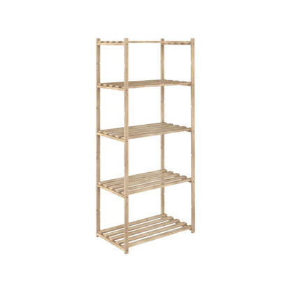 Scaffale in legno di pino massiccio a 5 ripiani by CeramicStore | Lo specialista del tuo bagno