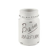 Portaspazzolini in ceramica Gedy serie Catherine - Bianco
