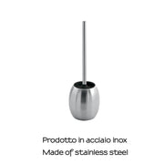 Scopino in Acciaio Inox Gedy serie Nigella - Spazzolato by CeramicStore | Lo specialista del tuo bagno