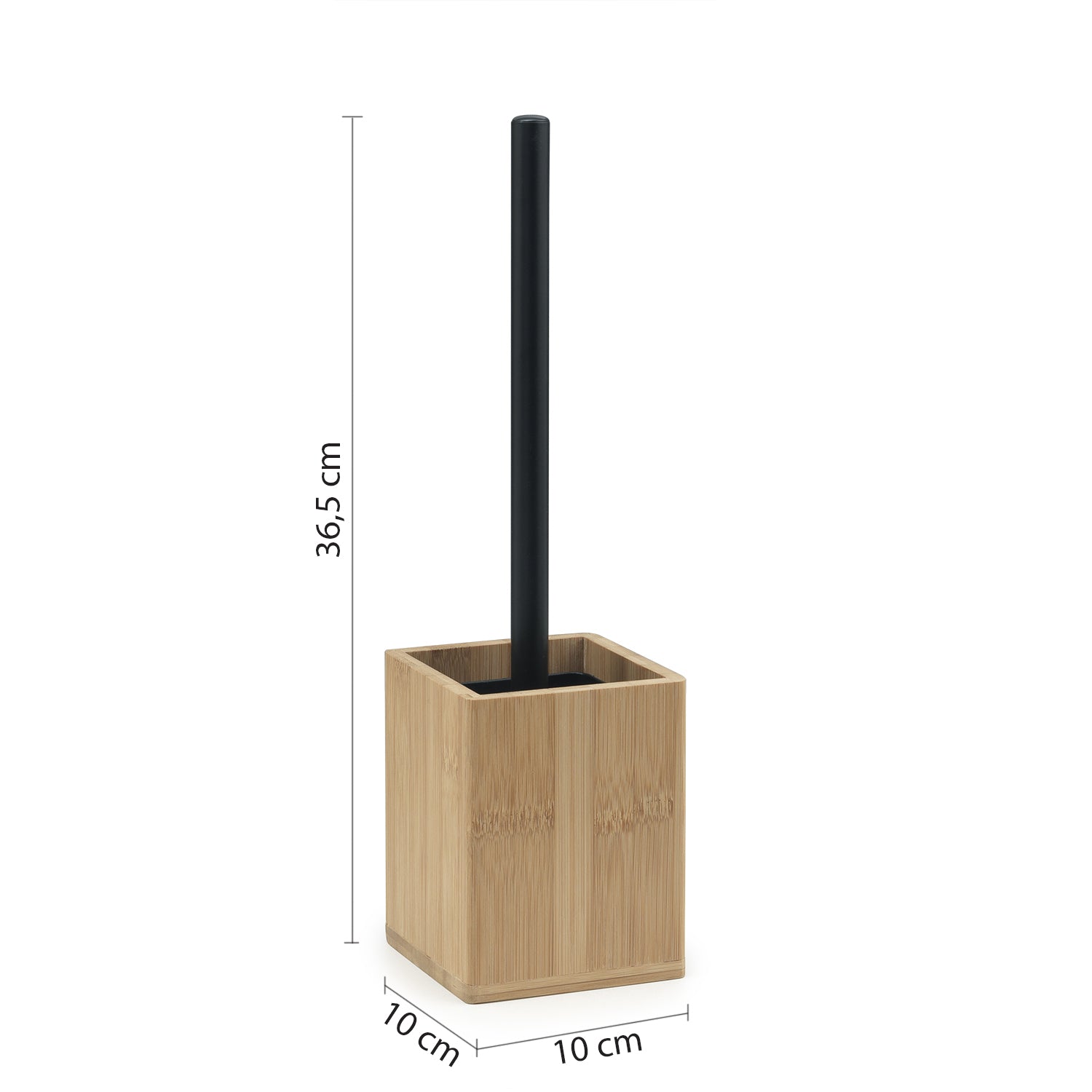 Scopino in bambà¹ Gedy serie Bonnie - Naturale/Nero Matt by CeramicStore | Lo specialista del tuo bagno