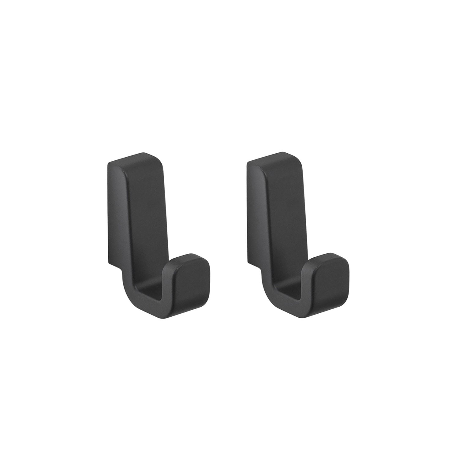 Appendiabiti 2 pezzi in Ottone e Cromall Gedy serie Samoa - Nero Matt by CeramicStore | Lo specialista del tuo bagno