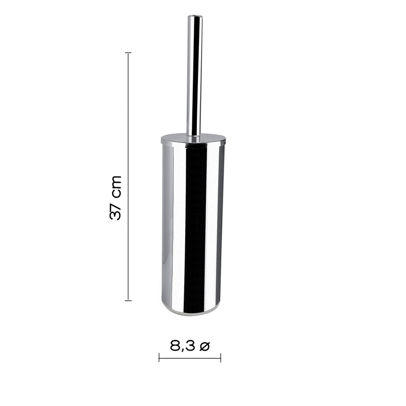 Scopino d'appoggio con ciuffo in setole Gedy serie Fuji - Cromato by CeramicStore | Lo specialista del tuo bagno
