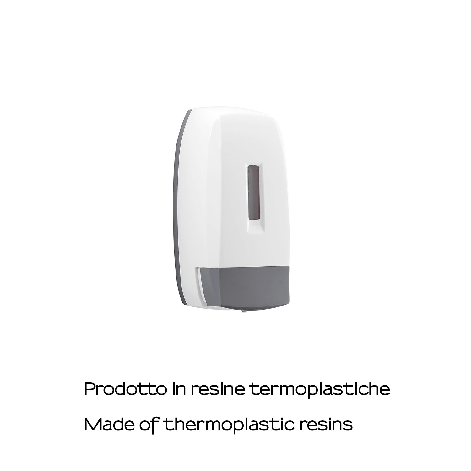 Distributore sapone modello Touch di Gedy da 500 ml - Bianco by CeramicStore | Lo specialista del tuo bagno