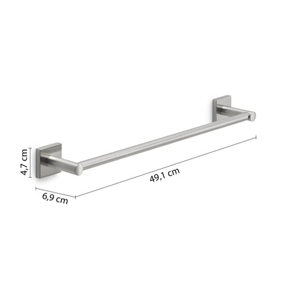 Portasalviette a muro 30 cm Fuji di Gedy - Spazzolato by CeramicStore | Lo specialista del tuo bagno