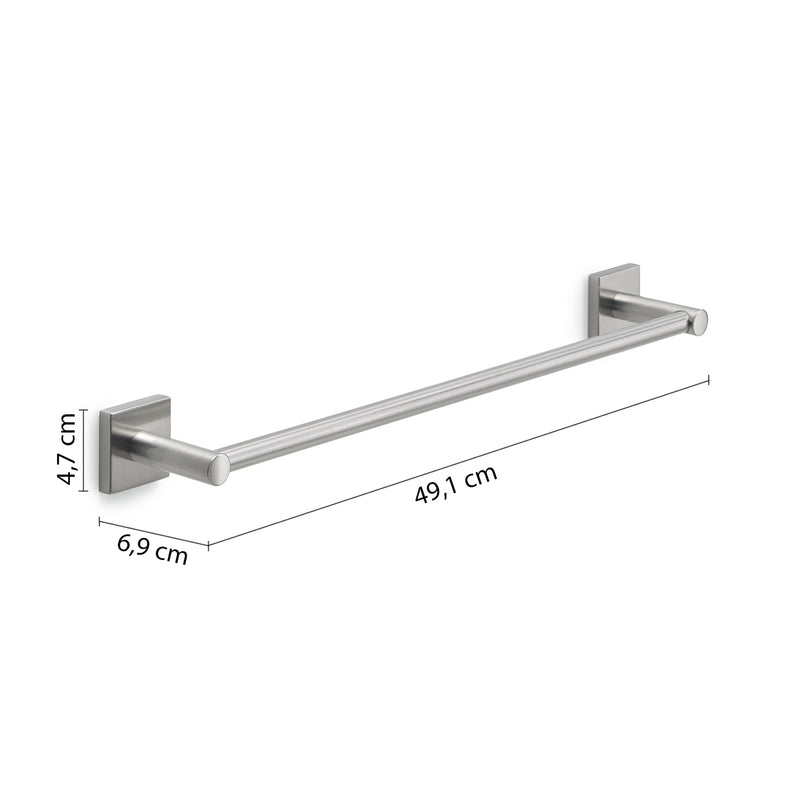 Portasalviette a muro 30 cm Fuji di Gedy - Spazzolato by CeramicStore | Lo specialista del tuo bagno