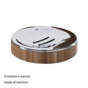 Portasapone in bambà¹ Gedy serie Altea - Naturale