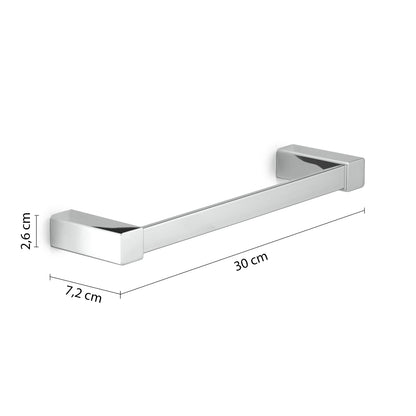 Porta asciugamani 30 cm da muro Spluga di Gedy - Cromato by CeramicStore | Lo specialista del tuo bagno