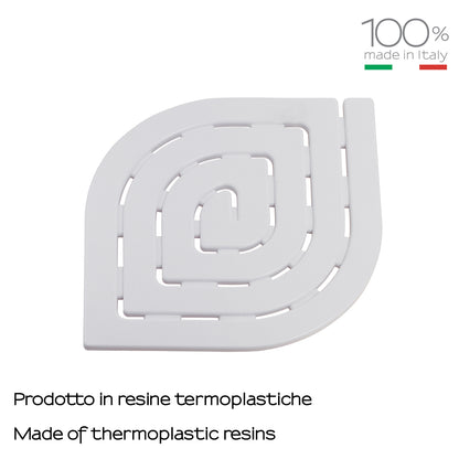 Pedana doccia 54.5x54.5 modello Spirale di Gedy - Bianco by CeramicStore | Lo specialista del tuo bagno