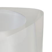 Portaspazzolini da appoggio Gedy modello Twist - Bianco