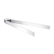 Portasalviette a snodo Gedy serie Pirenei - Cromato by CeramicStore | Lo specialista del tuo bagno