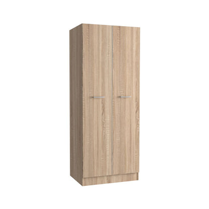 Armadio salvaspazio a due ante in truciolare - Rovere by CeramicStore | Lo specialista del tuo bagno