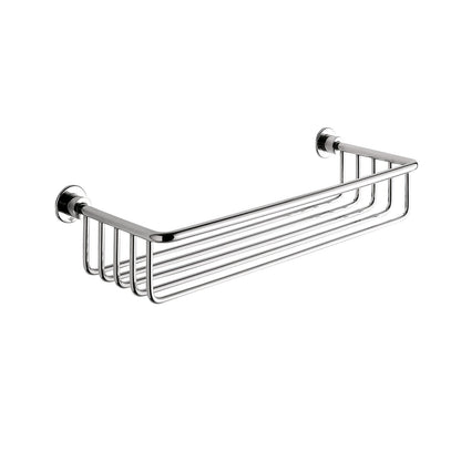 Portaoggetti vasca rettangolare in Ottone di Gedy - Cromato by CeramicStore | Lo specialista del tuo bagno