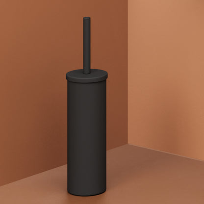 Scopino con ciuffo in setole Gedy modello Tonga - Nero Matt by CeramicStore | Lo specialista del tuo bagno