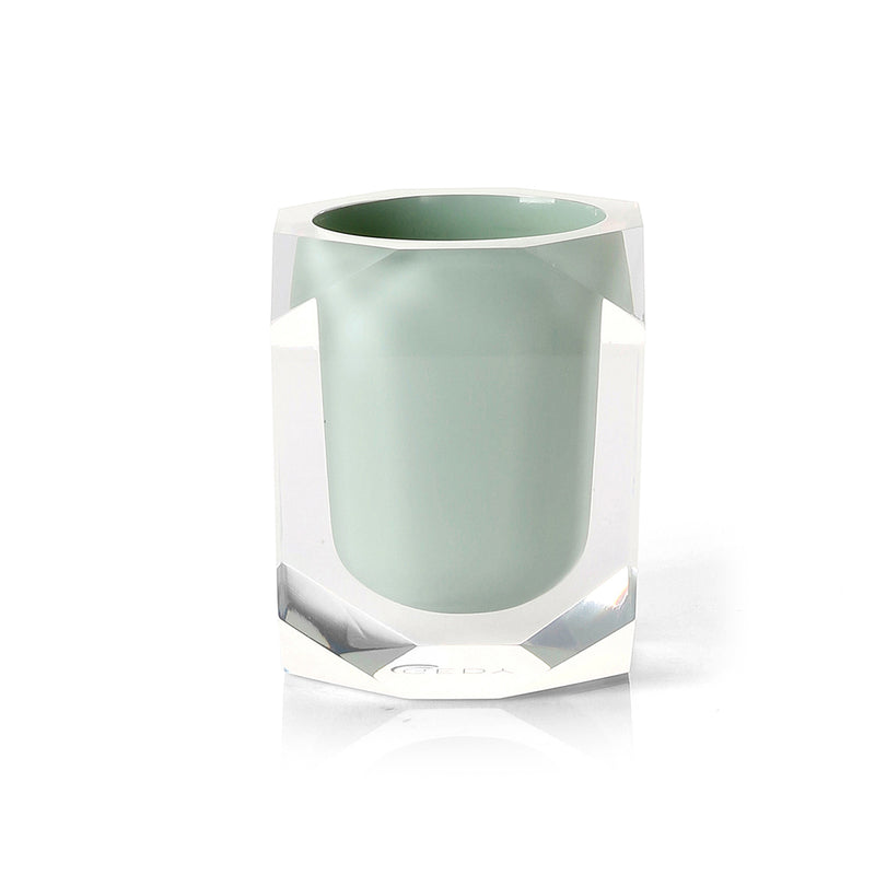 Portaspazzolini Gedy serie Chanelle - Verde Menta