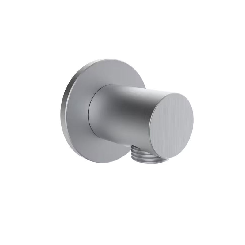 Presa acqua a muro  attacchi da 1/2"G finitura spazzolata Paffoni Inox Tech ZACC525AC
