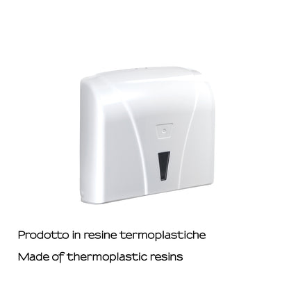 Gedy Distributore Salviette Carta Bianco - Capacità 300 by CeramicStore | Lo specialista del tuo bagno