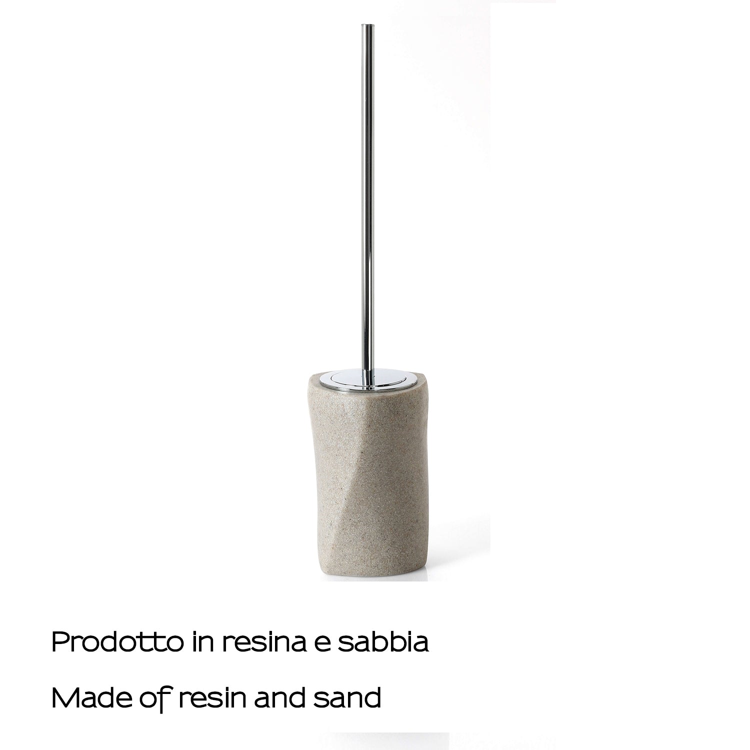 Scopino in resina e sabbia Gedy serie Libra - Beige by CeramicStore | Lo specialista del tuo bagno