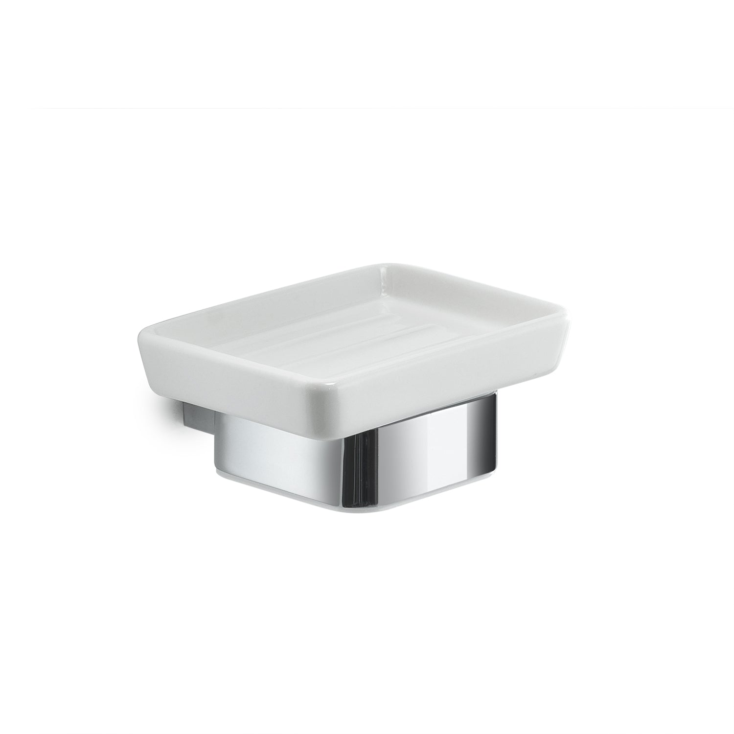 Portasapone da muro Spluga di Gedy - Cromato by CeramicStore | Lo specialista del tuo bagno
