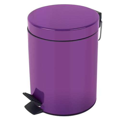 Pattumiera a pedale modello Sydney capienza 3 litri colore viola by CeramicStore | Lo specialista del tuo bagno