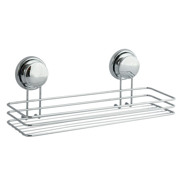 Mensola doccia con ventosa in acciaio cromato by CeramicStore | Lo specialista del tuo bagno
