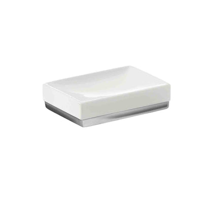 Portasapone in ceramica Gedy serie Lucy - Bianco