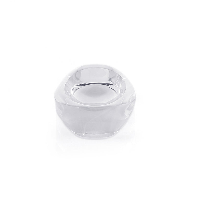 Portasapone da appoggio Gedy serie Twist - Bianco