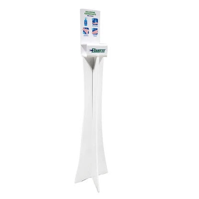 Colonnina in forex tower per gel igienizzante hxlxp cm 13x30x30