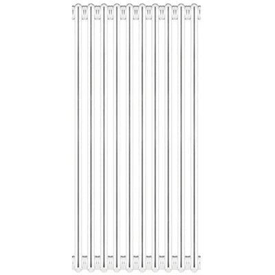 Radiatore tubolare in acciaio 3 colonne scomponibile mod.860 4 elementi