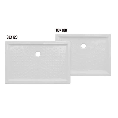 Piatto doccia h6 rettangolare in ceramica cm 70 x 120 h. 6