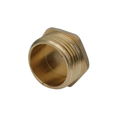 Tappo maschio ottone giallo ibp 1 -conf