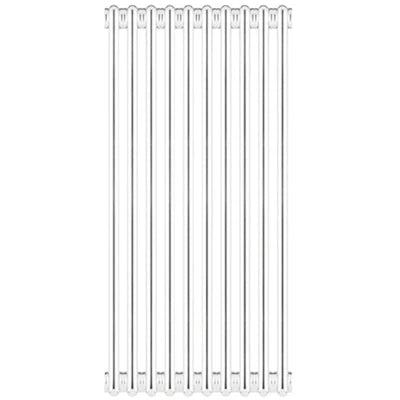Radiatore tubolare in acciaio 4 colonne scomponibile mod.860 10 elementi