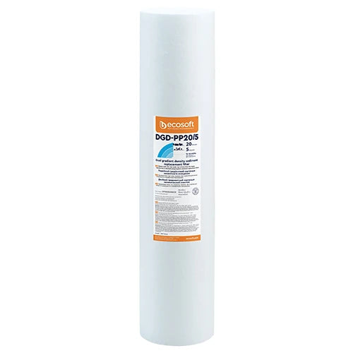Cartuccia filtrante dual pp 4 5 ecosoft h. 20 micron 20 5