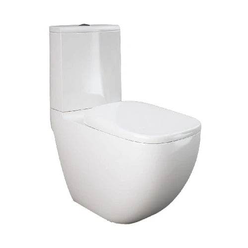 Vaso monoblocco a pavimento illusion rimless -