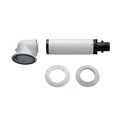 Kit base scarico fumi per caldaie a condensazione bosch diam. 60/100