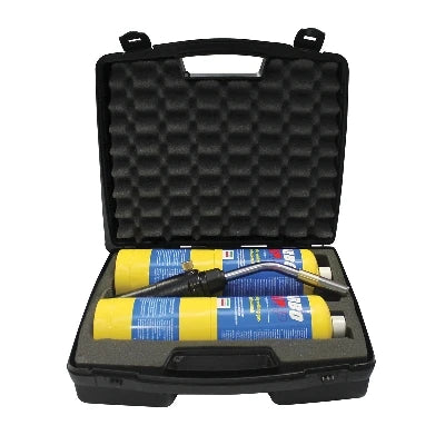 Kit saldatura con 2 ricariche turbo map cannello -