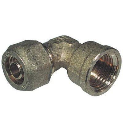Gomito a 90 femmina per tubo cobra-pex 3/4 x 22