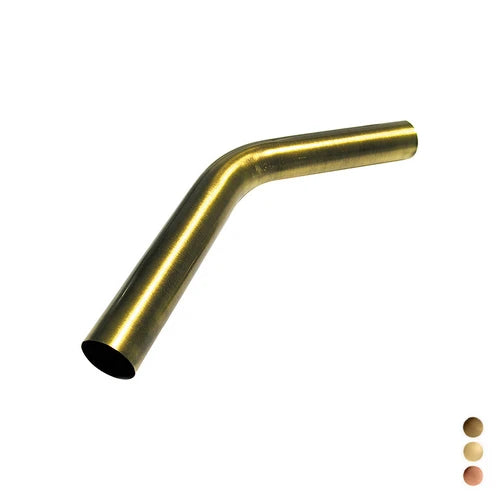 Canotto con curva 45 d. 30 x 280 ramato