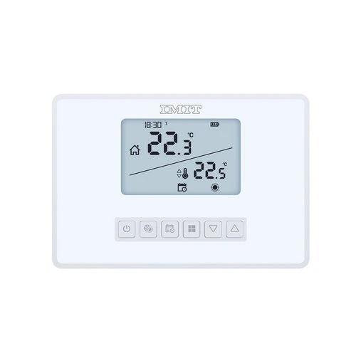 Cronotermostato settimanale silver cr-w bianco