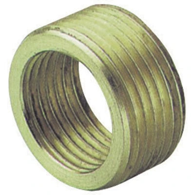 Riduzione mf tutta filettata in ottone giallo 1/2 x 3/8