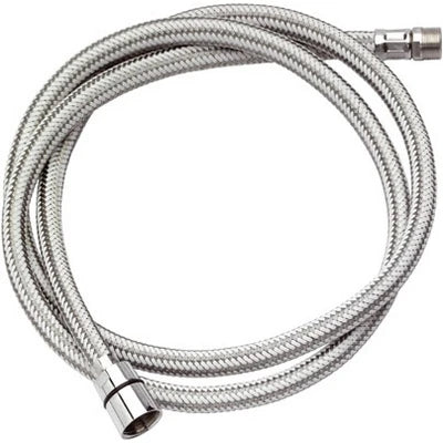 Flessibile doccia per estraibile cucina cm 120 bianco-acciaio inox