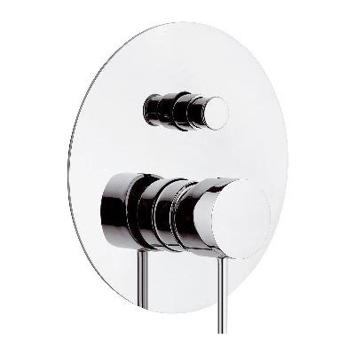 Monocomando incasso doccia c/deviatore linea ultraminimal cromo