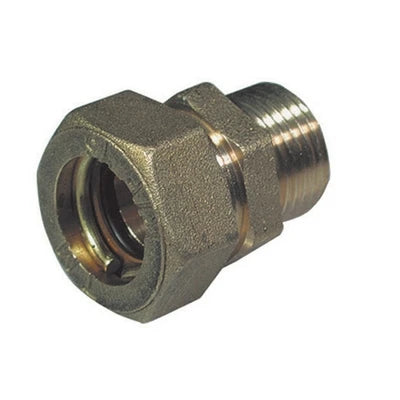 Raccordo diritto o-ring maschio conico tiemme 3/4 x 14