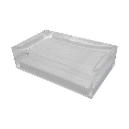 Portasapone da appoggio in resina collezione Gedy serie Rainbow - Bianco