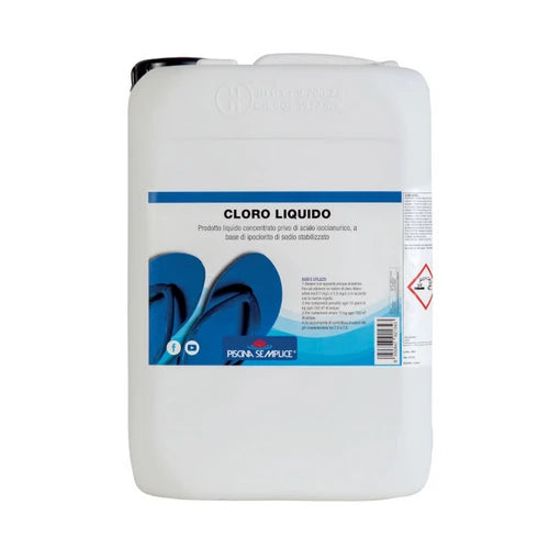 Cloro liquido per piscine 12 kg