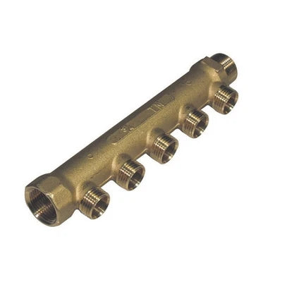 Collettore mf da 3/4 x 1/2 per ogiva teflon 5 vie